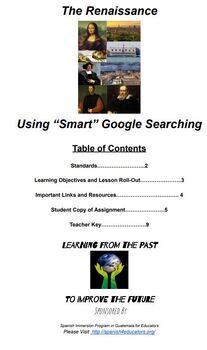 Preview of History of the Renaissance Using "Smart" Google Research Search