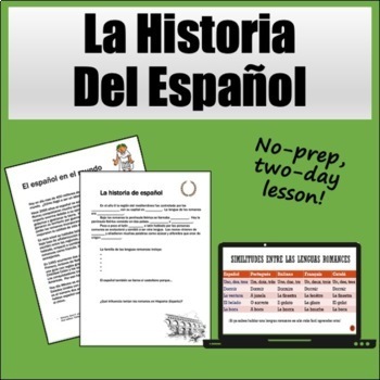 Preview of History of the Spanish Language (La historia del idioma español)