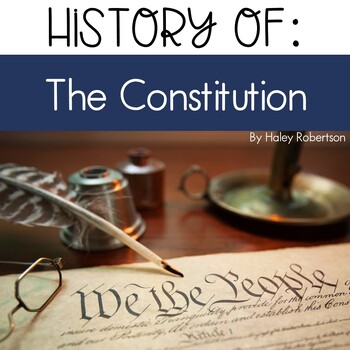 Preview of History of the US Constitution | Celebrate Freedom Week | Introduce Constitution