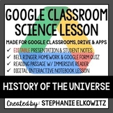 History of the Universe (The Big Bang Theory) Google Class