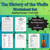 History of the Violin: Reading Passage & Activities {No-Pr