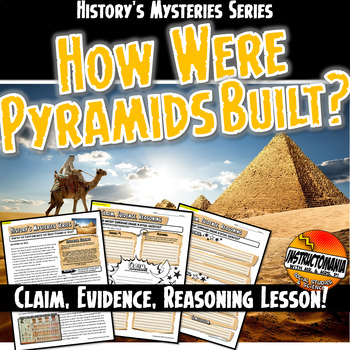 Preview of Ancient Egypt Reading: How did Egyptians Build Pyramids? Claim & Evidence CER