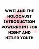 WWII Background Introduction for Night and Hitler Youth **