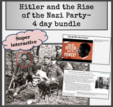 Hitler and the rise of the Nazi Party- 4 day bundle