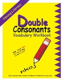 Double Consonant Vocabulary Workbook