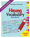 Hmong Consonant Vocabulary Workbook ANSWER KEY