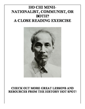 Preview of Ho Chi Minh-Nationalist, Communist, or Both? A Close Reading Exercise