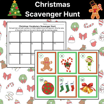 Preview of Ho-Ho-Hold On! It's a Christmas Scavenger Hunt Adventure!