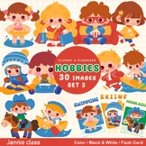 Hobbies Clip Art & Flash Card Set3 (30 Images!)