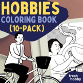 Hobby Coloring Pages for Young Adults (Explore Various Hob