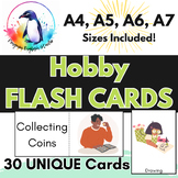 Hobbies | FLASH CARDS | ESL/ELL/EFL/ELA - A4,A5, A6, A7 Si