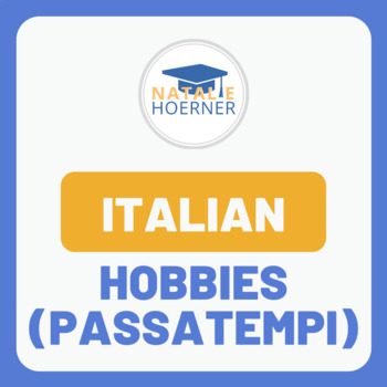 Preview of Hobbies and sports in Italian (stare + gerundio)