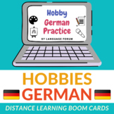 Hobby German BOOM Cards™ HOBBIES German Distance Learning Hobby