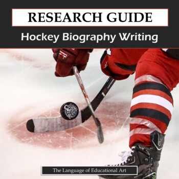 Preview of Hockey Biography Research Paper Project — Secondary PE ELA — CCSS Rubric