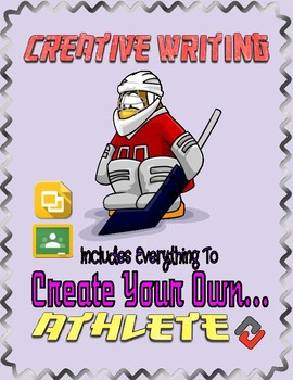 Preview of Hockey: Create an Athlete (Google Classroom)