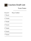Hockey Draft List