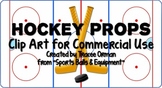 Hockey Sports Equipment Clip Art Graphics