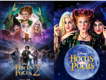 Preview of Hocus Pocus 1 and Hocus Pocus 2 | Movie Guide Bundle | In English Chronological