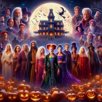 Preview of Hocus Pocus (1993)  Movie Viewing Guide: Summary/Vocabulary/Questions