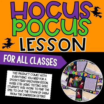 Preview of Hocus Pocus: Halloween Lesson!