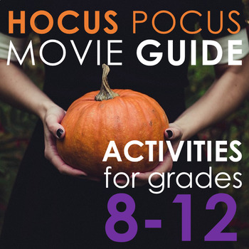 Preview of Hocus Pocus Movie Activities - Creative Writing Fun!