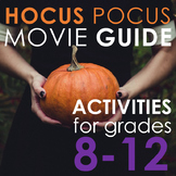 Hocus Pocus Movie Activities - Creative Writing Fun!