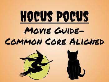 Preview of Hocus Pocus Movie Guide-Common Core Aligned, includes SCR