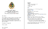 Hogwarts Acceptance Letter- Editable with Fonts