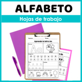 Hojas de práctica del abecedario | Sonido inicial | Alphab