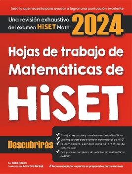 Preview of Hojas de trabajo de matemáticas HiSET