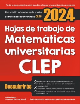 Preview of Hojas de trabajo de matemáticas universitarias CLEP