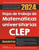 Hojas de trabajo de matemáticas universitarias CLEP