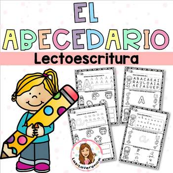 Preview of Spanish Alphabet Activities. No Prep. Hojas imprimibles Abecedario. Practice Pag