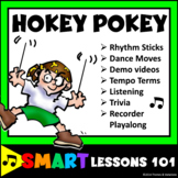 Hokey Pokey Music Game: Dance Lesson Plans: Rhythm Stick L