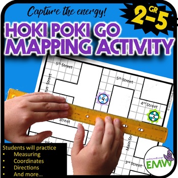 Hoki Poki Go Mapping Game - Plan the route to find the awards