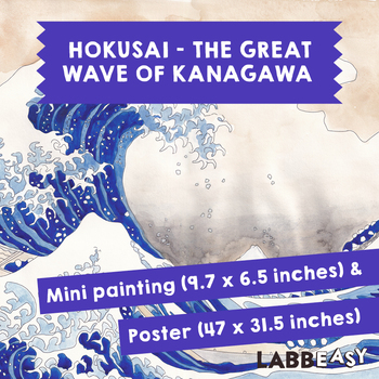 Preview of Hokusai Group Work Poster - The Great Wave of Kanagawa