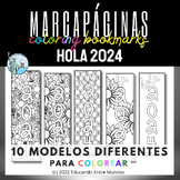 Hola 2024 bookmarks Spanish bookmarks hello 2024