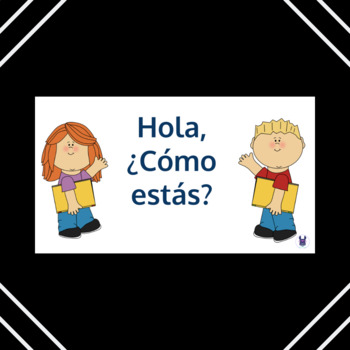 Preview of Hola, ¿Cómo estás? -- Emotions in Spanish - Las Emociones - Elementary & Middle