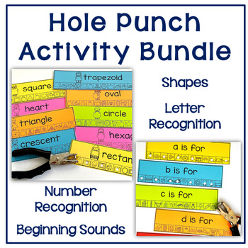 Preview of Hole Punch Activity Bundle