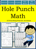 Hole Punch Math Activities