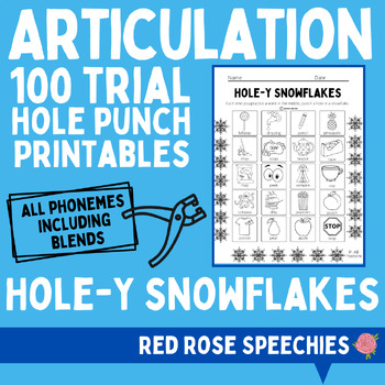 Hole-punch Snowflakes