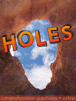 Preview of Holes Movie Guide + Summary writing (Color + B/W) - Answer Keys Included