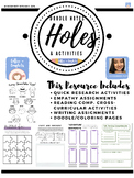 Holes Active Listening Sketch Notes & Activites