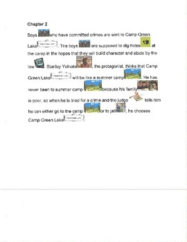 holes adapted book part 1 by darlene marshall tpt