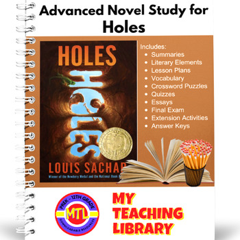 Preview of Holes | Advanced Novel Study