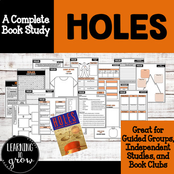 Preview of Holes - Book Study