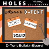 Holes |  Bulletin Board (Perfect for Novel Study!)