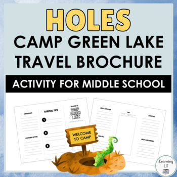 Holes Book Report (Setting)- Camp Green Lake Brochure