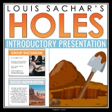 Holes Introduction Presentation - Discussion, Louis Sachar