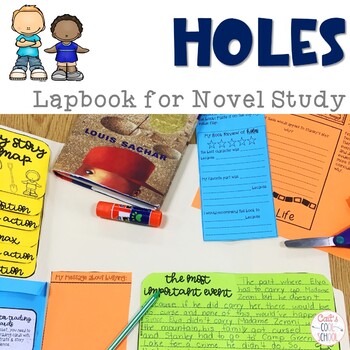 Holes Lapbook for Novel Study